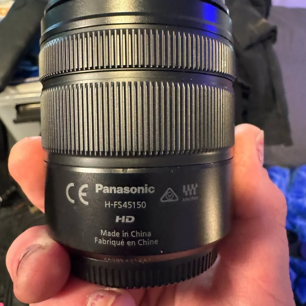Panasonic Lumix Black Camera Lens